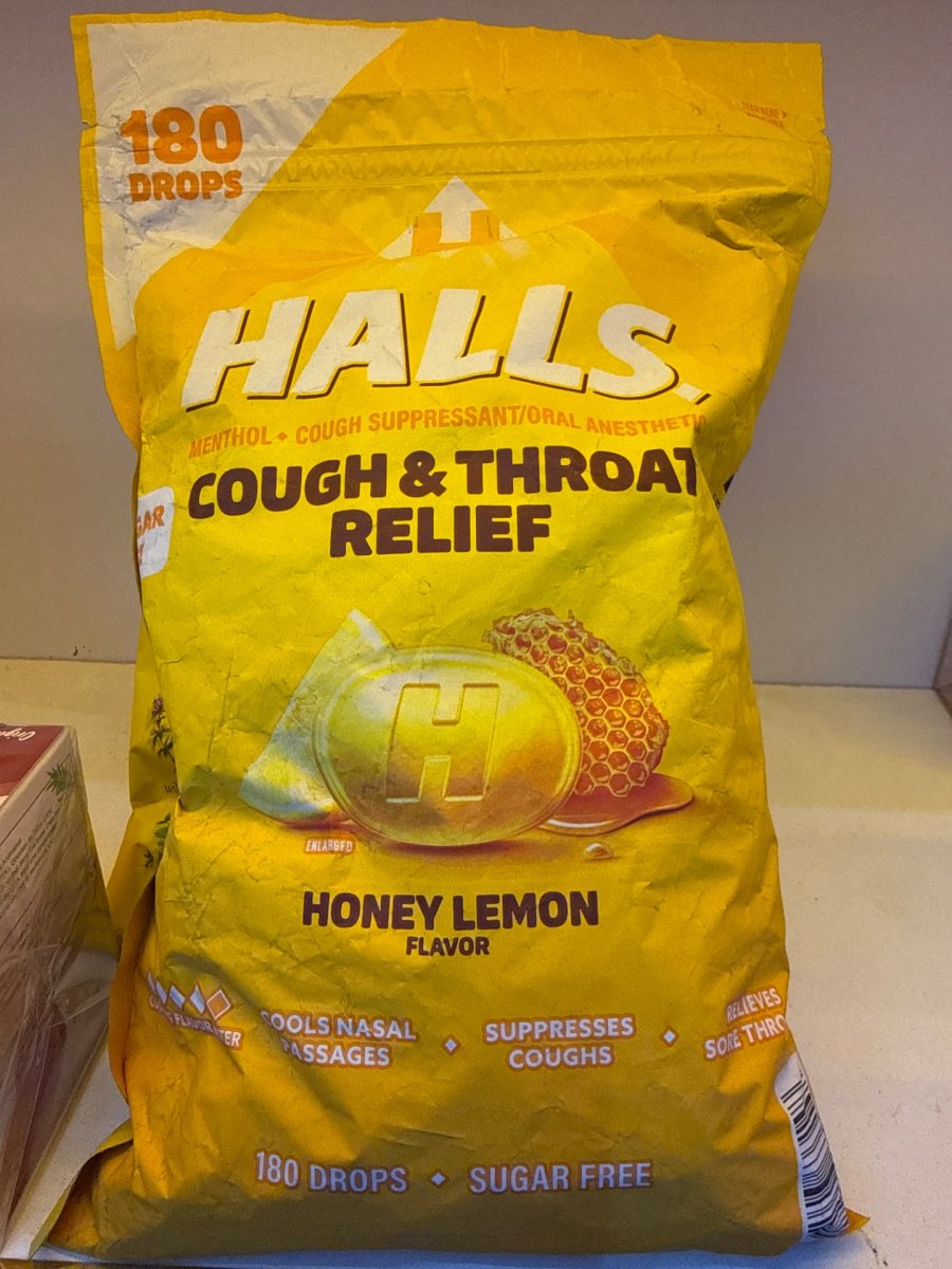 Halls Cough & throat relief